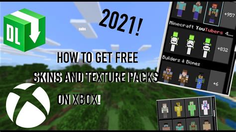 How To Get Free Skins On Xbox Minecraft Bedrock Tutorial Youtube
