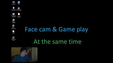 What are another words for at the same time? How To Record Gameplay And Facecam At The Same Time - YouTube