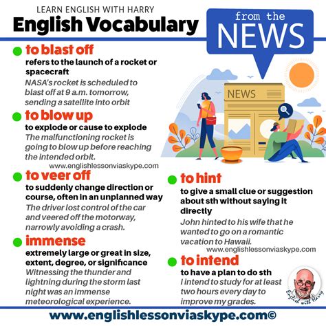 Advanced Vocabulary With The News • Become Fluent
