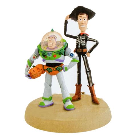 Toy Story Buzz Lightyear And Woody Green Alien Diorama Figure Halloween