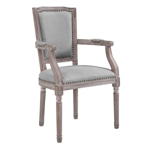 Invite your friends and family to diner and enjoy our comfortable upholstered dining chair. Modway Penchant Vintage French Upholstered Fabric Dining ...