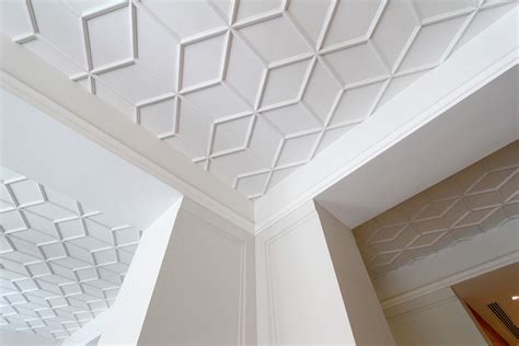 Gao Lan House Ceiling Moulding Geometric Patterns House