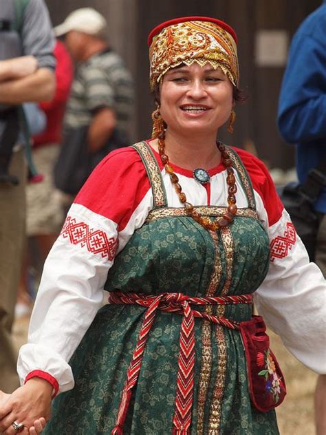 Fort Ross Woman Wearing Traditional Russian Costume By Franco Folini Via Flickr Folklore Fort
