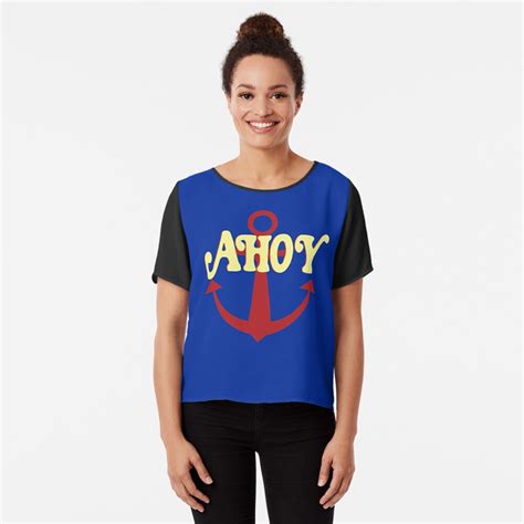scoops ahoy t shirt by helgema redbubble