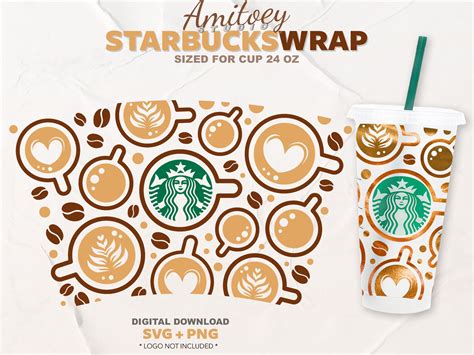Pin on Starbucks Wrap SVG
