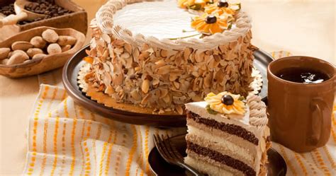 Mocha Almond Layer Cake Oandh Danish Bakery Of Racine