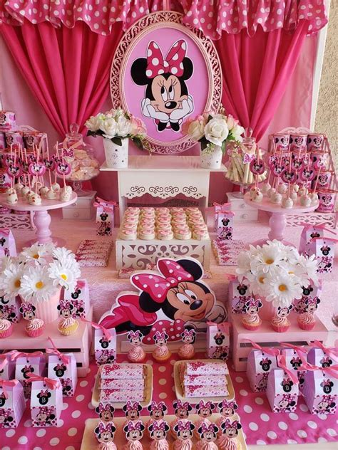 Minie Mouse Birthday Party Ideas Photo 1 Of 18 Minnie Mouse