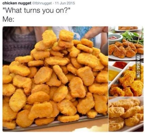 Chicken Eating Chicken Nuggets Meme Chicken Nugget Memes That Much My