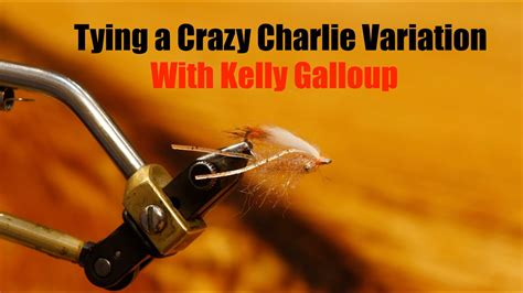 how to tie crazy charlie variation flylords mag