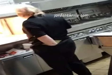 Mcdonalds Worker Caught Digging In Butt Before Using Her Hand To Serve