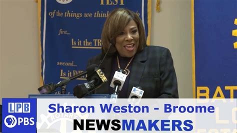 Mayor Sharon Weston Broome Mayor President Of East Baton Rouge Parish