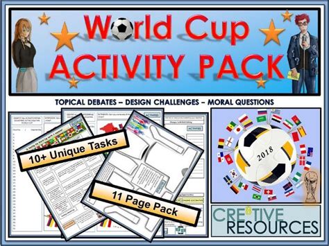 Football World Cup Activity Pack Teaching Resources