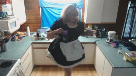 Sissy Maid Cleaning House Of Sissify Com Youtube