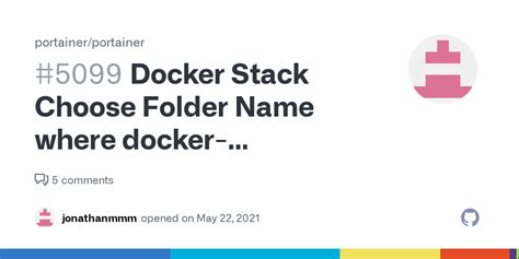 Docker Stack Choose Folder Name Where Docker Composeyml Is Saved
