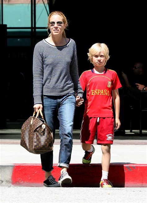 Photo Maria Bello et son fils Jackson Blue McDermott à Beverly Hills