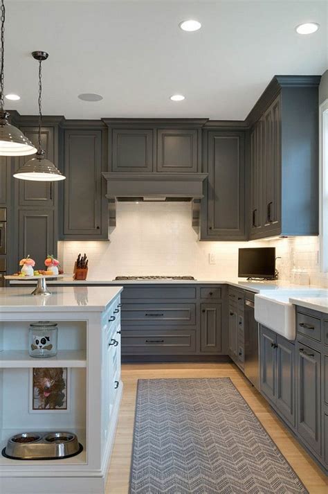 Charcoal Painted Kitchen Cabinets Anipinan Kitchen