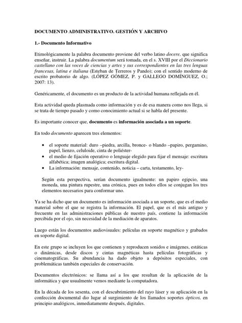 Documento Administrativo Documento Archivo De Computadora