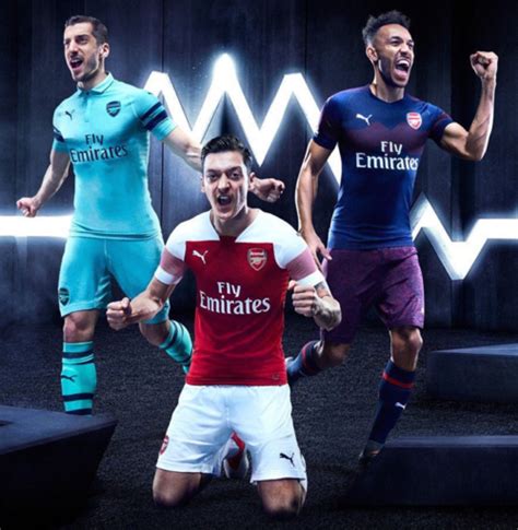 Futuristic Nods To The Past Arsenal Reveal New Puma Away And Third Kit