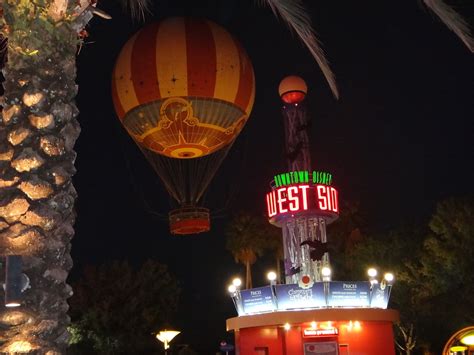 The Characters In Flight Hot Air Balloon At Downtown Disneys West Side