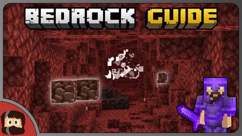 How To Find And Use Netherite Bedrock Guide S1 Ep26 Tutorial Survival