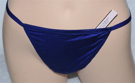 Nwt Victorias Secret Very Sexy Satin Second Skin V String V String Panty Xxl Ebay