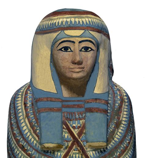 Mummy And Painted Cartonnage Of An Unknown Woman 850 750 B C 23rd Dynasty Egypt