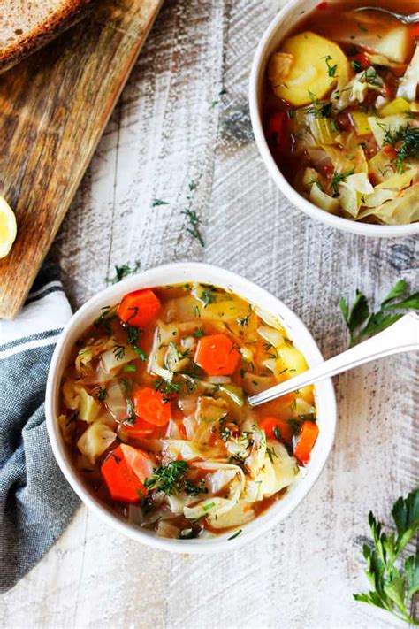 slow cooker cabbage soup eating european