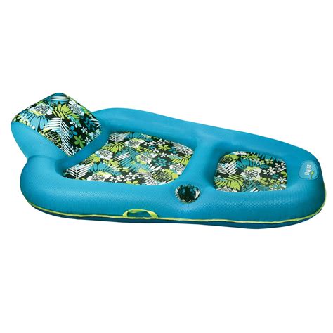 Aqua Aql4029am Luxury Water Recliner Inflatable Swimming Pool Float Lounger