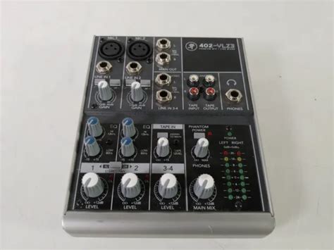 Mackie Vlz Premium Channel Ultra Compact Mixer Picclick