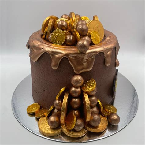 Stardust Gold Gold Gold Chocolate Cake