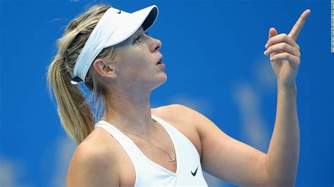 Maria Sharapova Never Doubted Tennis Career Would Continue Cnn