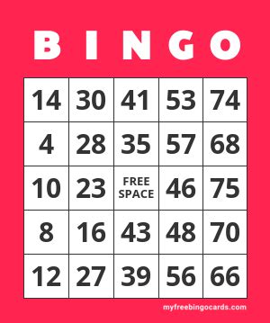 The card models available on this site are made for paper size: Classic 1-75 Number Bingo