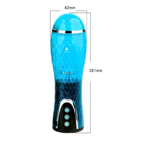 Real Automatic Male Masturbator Cup Telescopic Suction Machine Pocket Vagina Sex Toys For Men