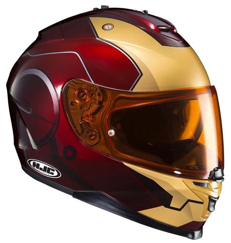 Casco Moto Hhjc Helmets Marvel Iron Man Unisex Pequeño 959900 En