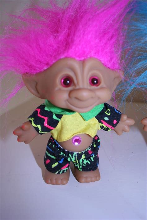 1980s Vintage Troll Dolls