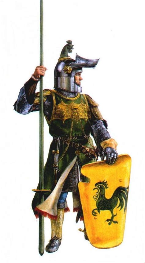 Italian Knight Historical Warriors Warriors Illustration Ancient Armor