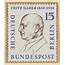 German Postage Stamp Commemorating Fritz Haber  Science History