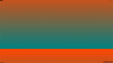 Wallpaper Linear Orange Gradient Green Ff4500 008080 225°