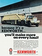 1971 Kenworth Conventional Ad (Canada) | Alden Jewell | Flickr