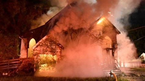 Arson Suspected In Abandoned Church Fire On Indys Near West Side