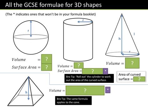 Ppt Gcse Volumes And Surface Area Powerpoint Presentation Free