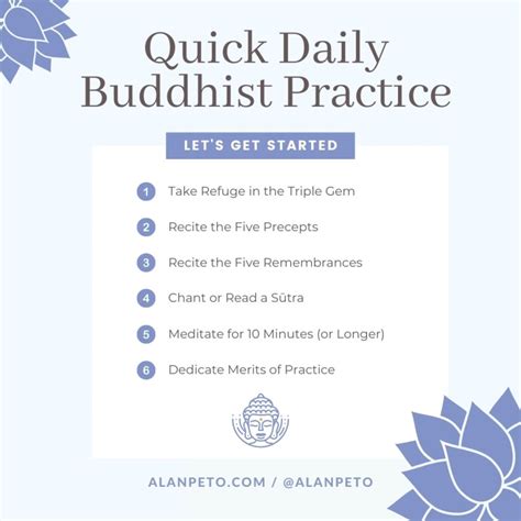 Daily Buddhist Practice For Beginners Alan Peto