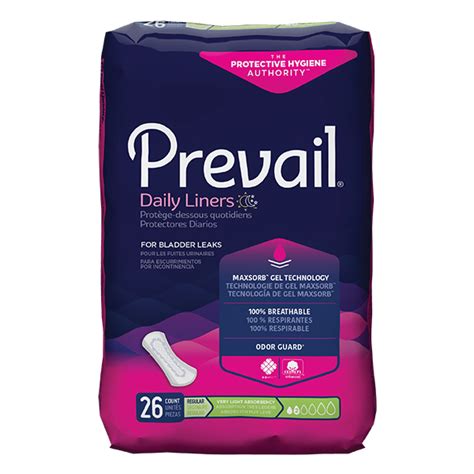 Adult Incontinence Products Prevail Protective Hygiene