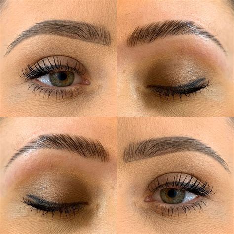 It's the uwu face with eyebrows omg. Recreating the brow shape with lamination ...