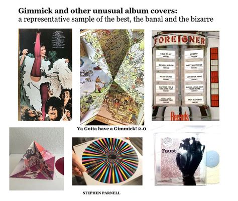 Gimmick And Other Unusual Album Covers By Stephen Parnell Blurb Books