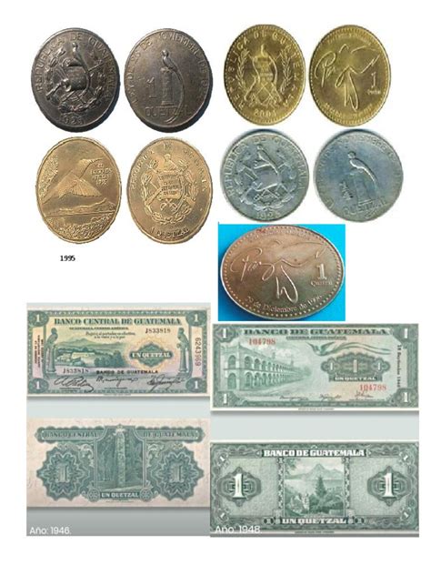 Monedas Y Billetes En La Historia De Guatemala Moneda Mercado De
