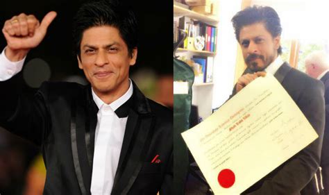 shah rukh khan becomes doctor srk conferred with honorary degree at the edinburgh university