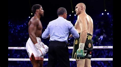 Tyson Fury Reta A Anthony Joshua Youtube