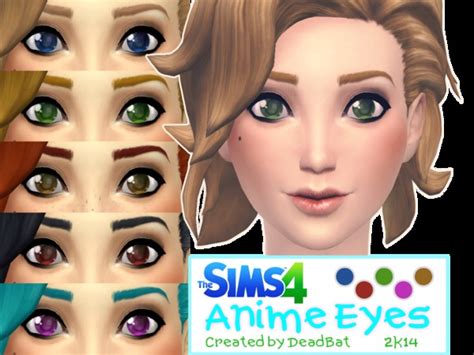 Deadbats Anime Eyes Sims 4 Updates ♦ Sims 4 Finds