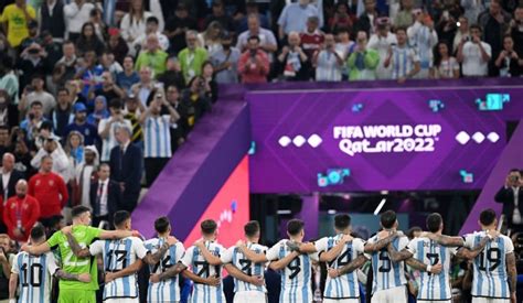 Los Canales De Aire Transmitirán El Himno Nacional Argentino Cantado Por Los Jugadores En Agenda